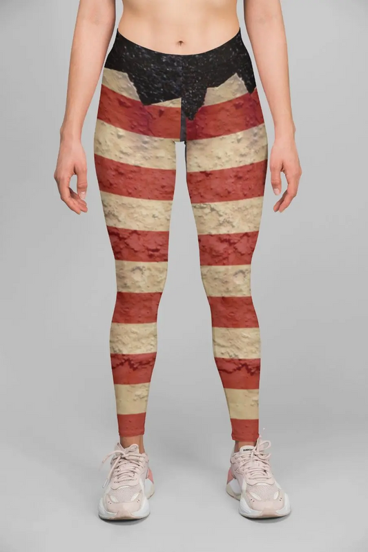 Virgin Teez - Awe  Patriotic Legging