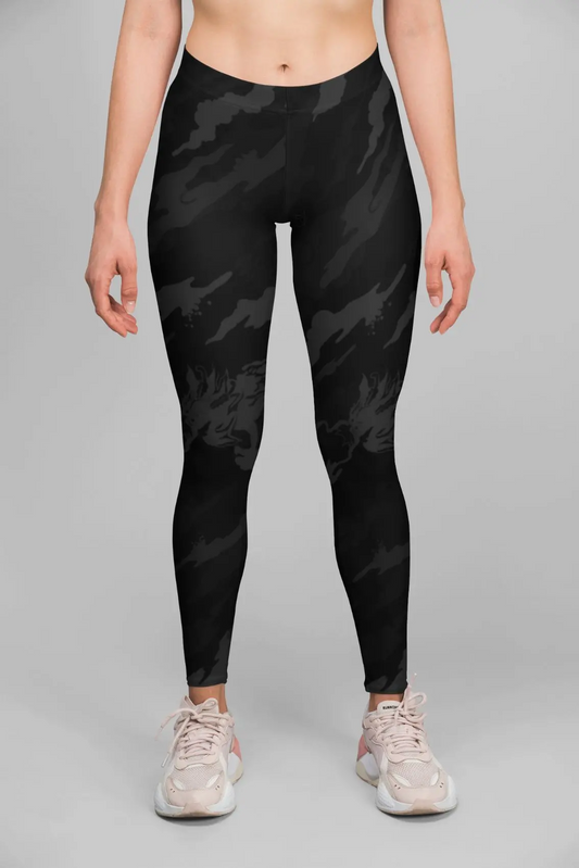 Virgin Teez - Alpine Black Retro Legging