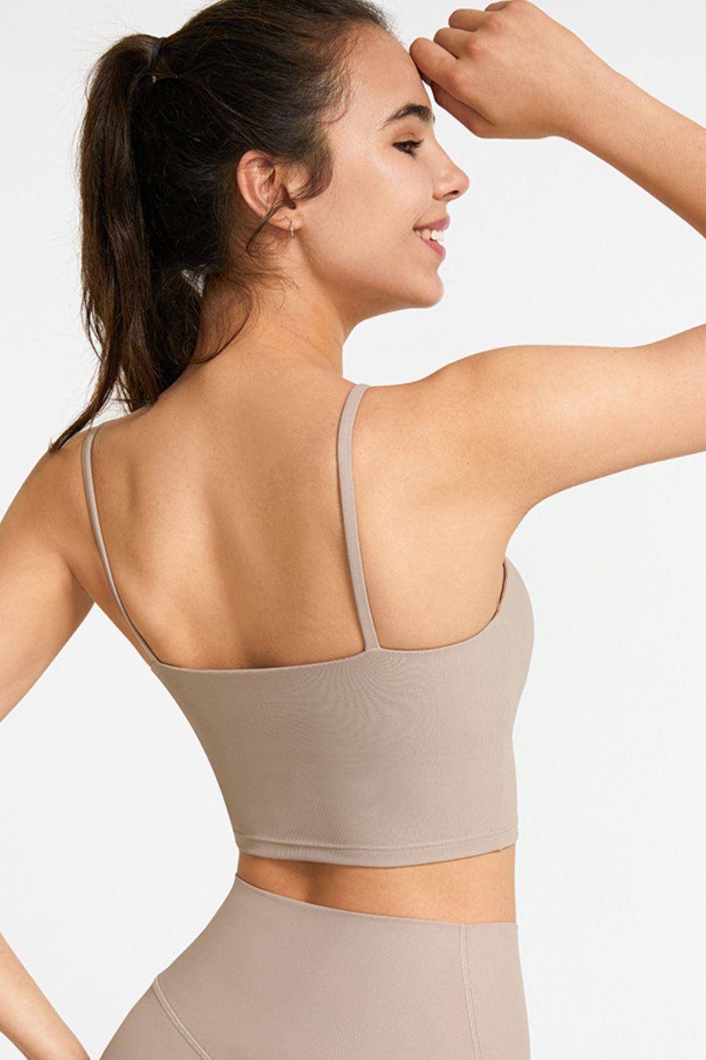 Breezy and Supportive: Spaghetti Strap Active Cami