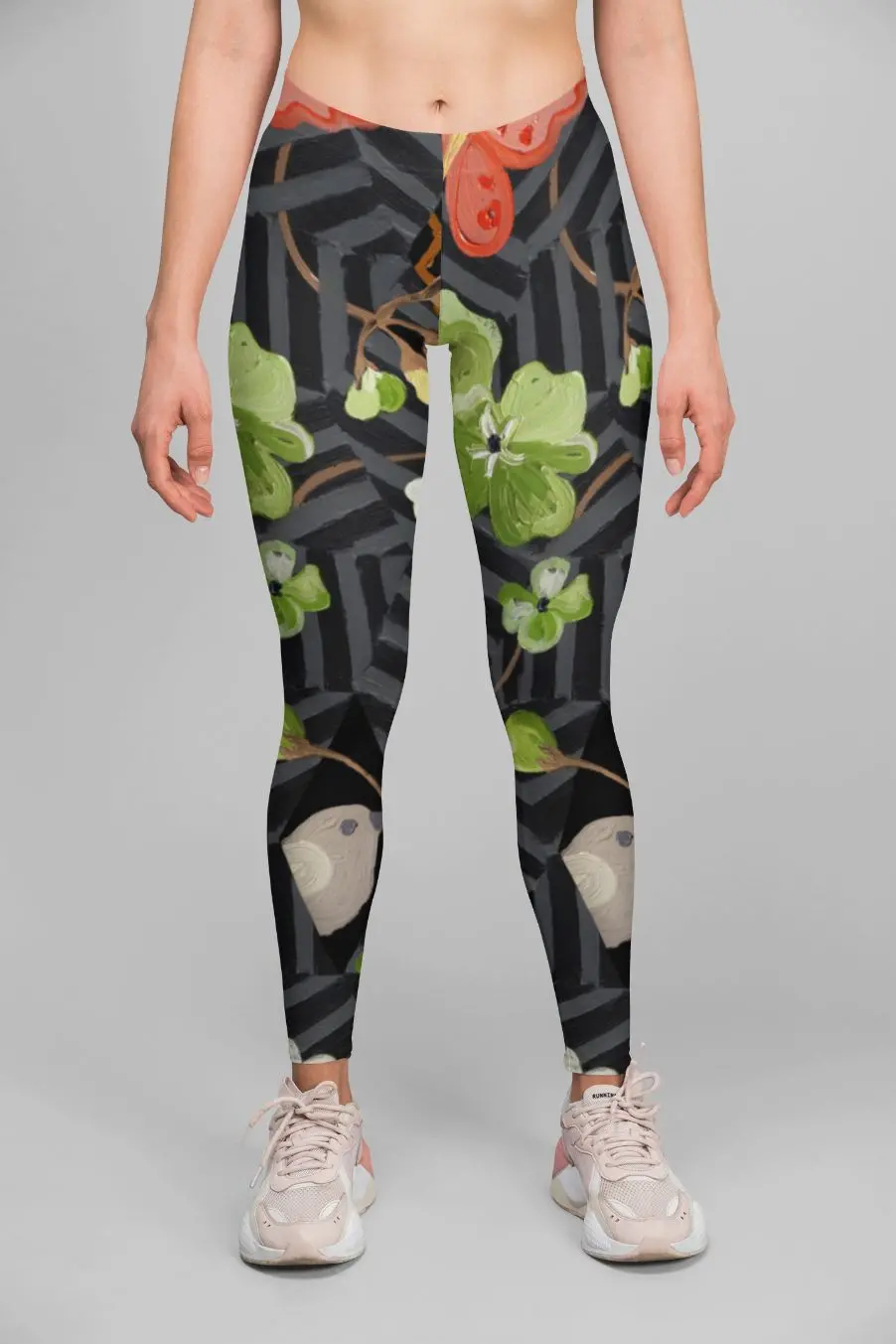 Virgin Teez- Alpine Flower Pot Legging