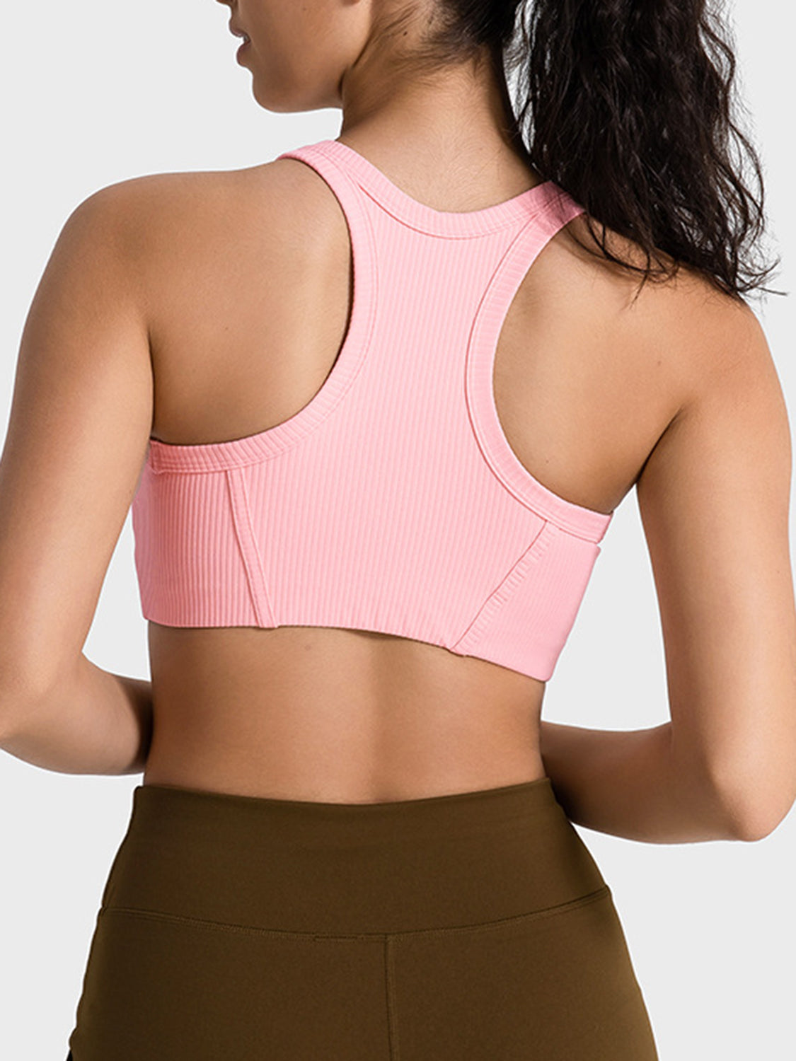 Wide Strap Cropped Sport Tank