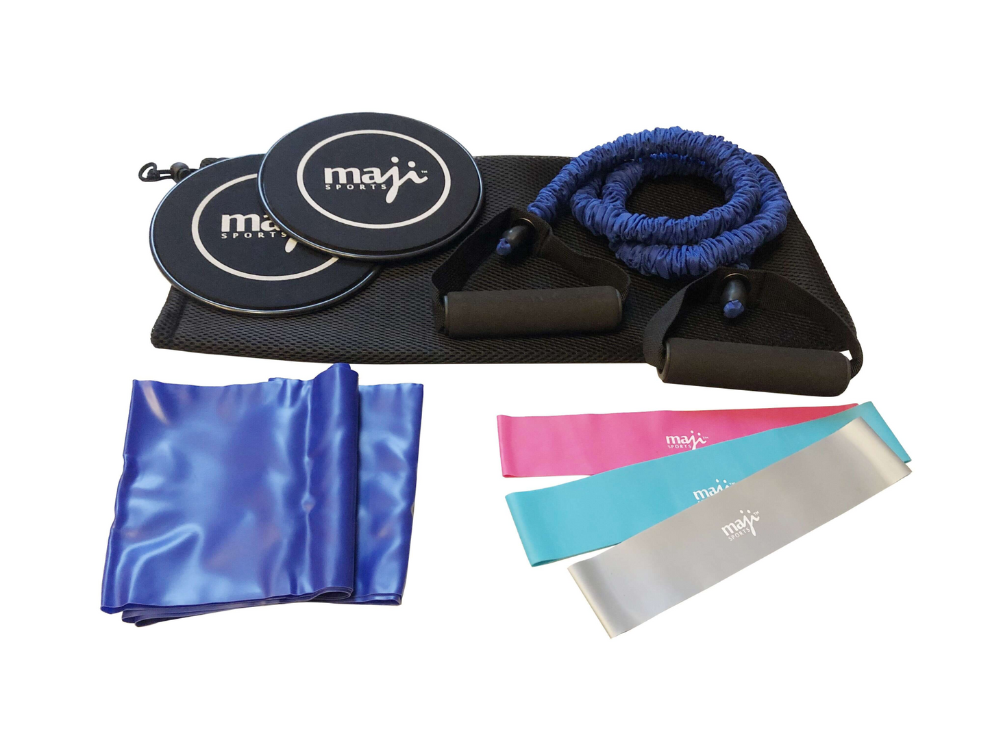 Maji Sports Resistance and Core Fitness Training Bundle