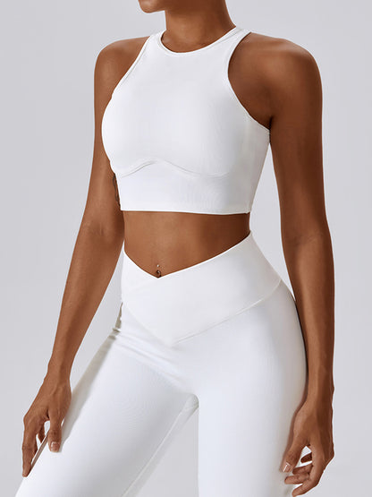 Basic Bae Cutout Racerback Active Tank