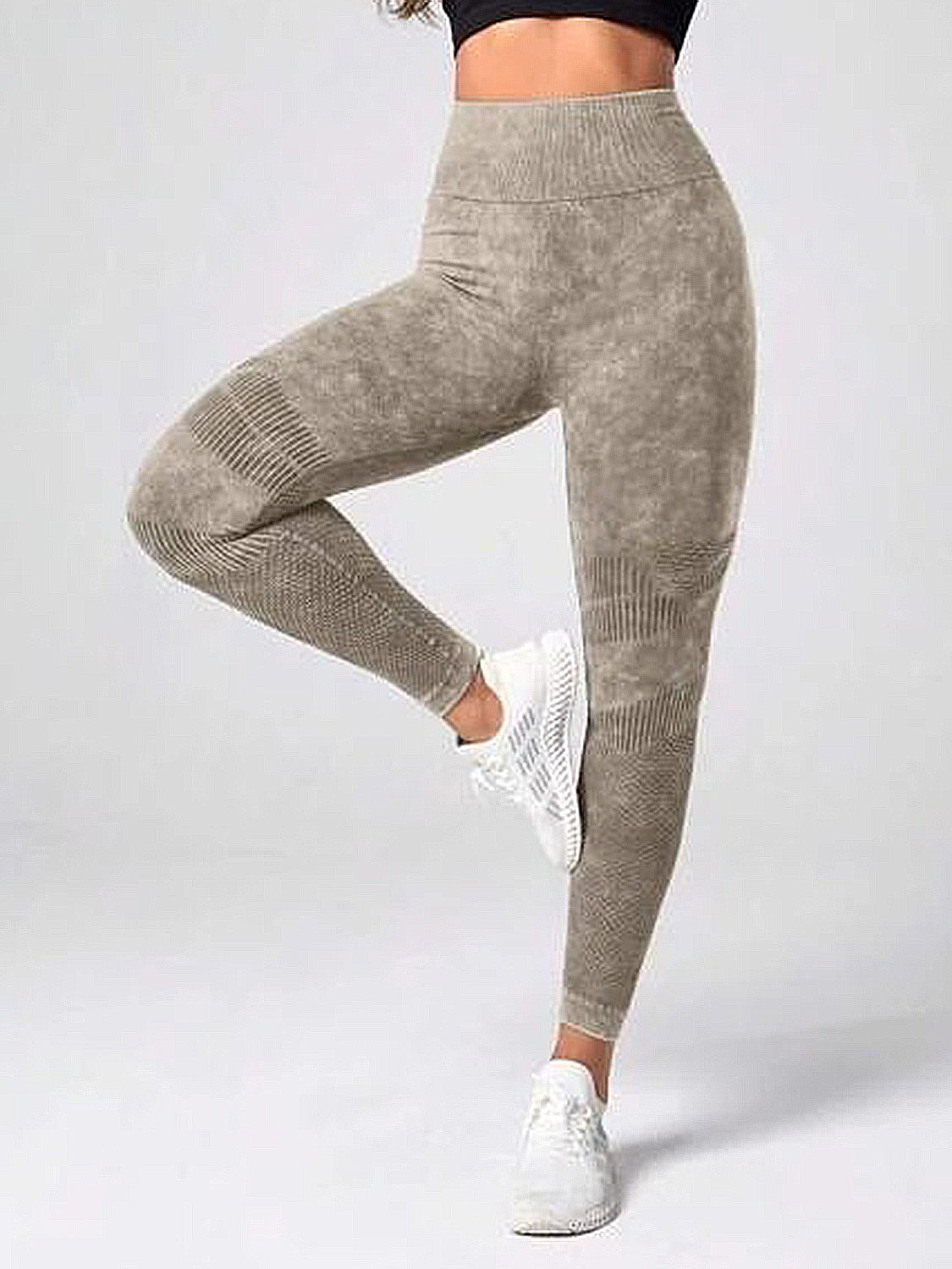 High Waist Active Pants: A Comfortable and Practical Option with Slight Stretch