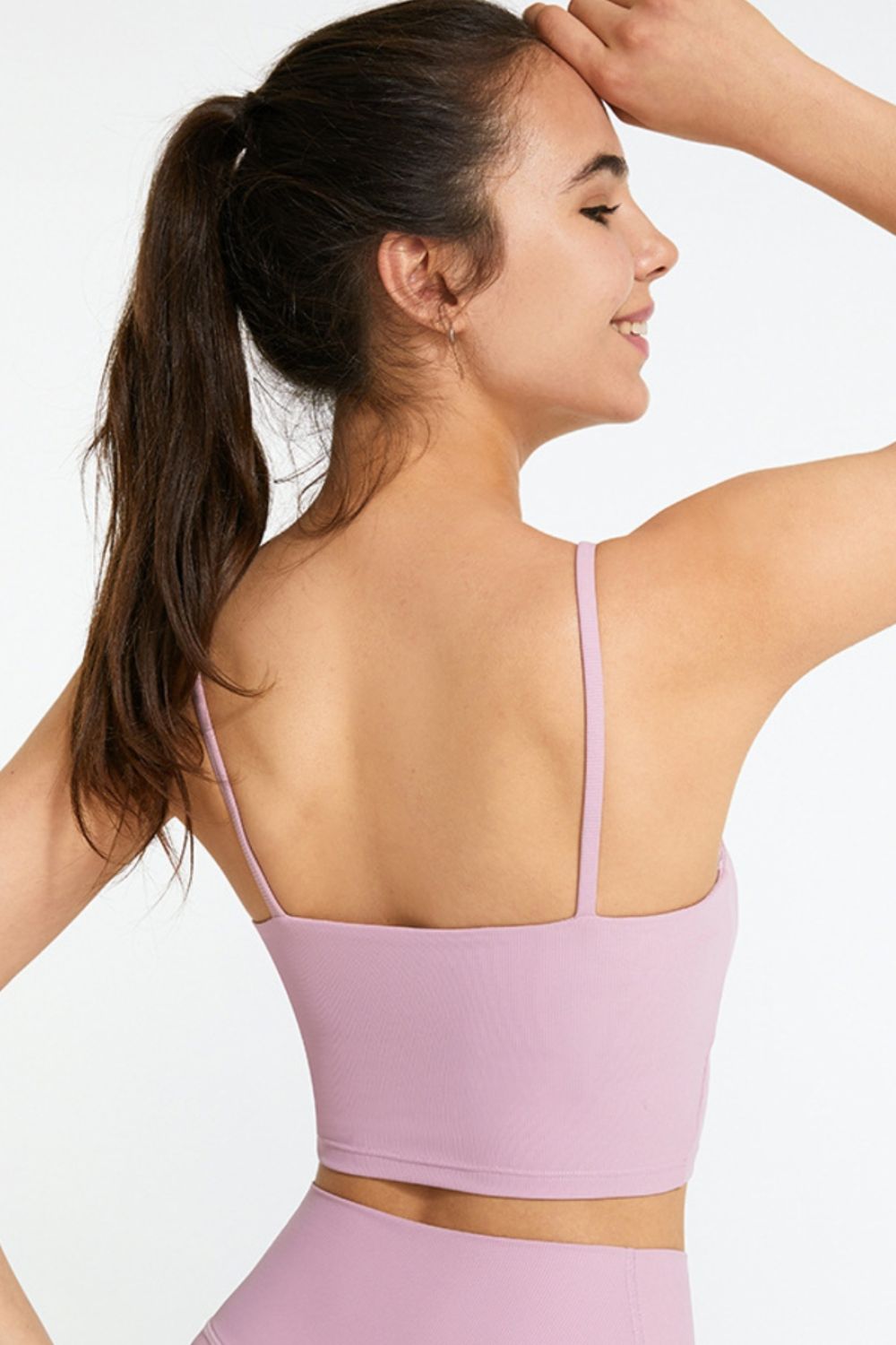 Breezy and Supportive: Spaghetti Strap Active Cami