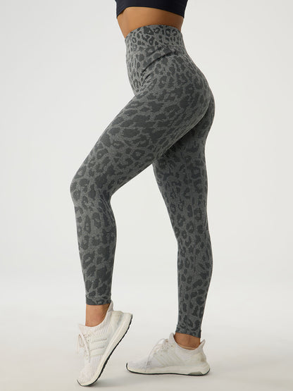 Leopard High Waist Active Pants